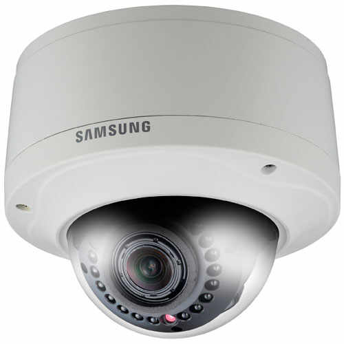 Camera supraveghere Dome IP Samsung SNV-5080R, 1.3 MP, IR 15 m, 3 - 8.5 mm