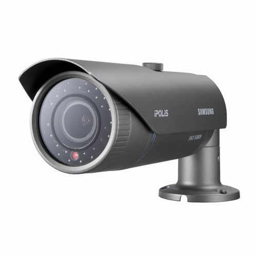 Camera supraveghere exterior IP Samsung SNO-5080R, 1.3 MP, 2.8 - 10 mm