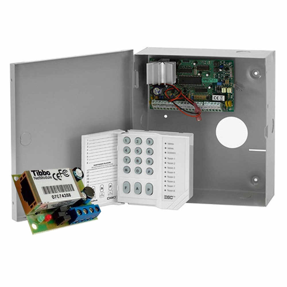 Sistem alarma antiefractie DSC Power PC 585-COMBO, 1 partitie, 6 zone, 48 utilizatori