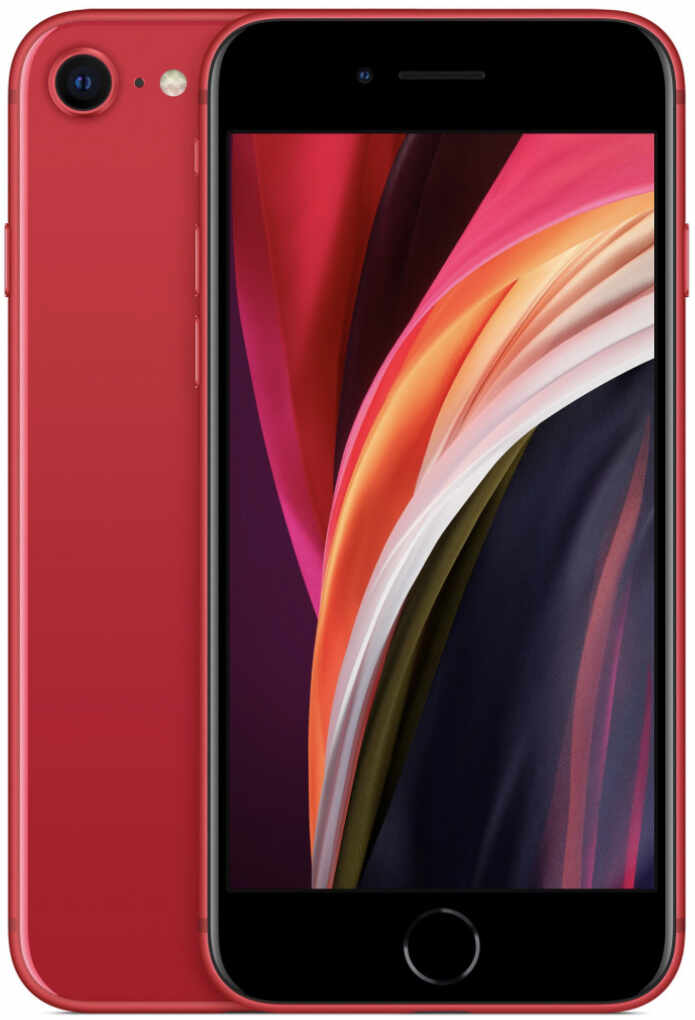 Apple iPhone SE 2020 64 GB Red Orange Foarte Bun