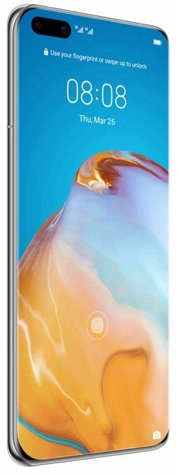 Huawei P40 Pro 256 GB Silver Frost Deblocat Foarte Bun
