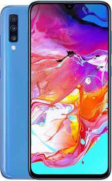 Samsung Galaxy A70 (2019) Dual Sim 128 GB Blue Deblocat Ca Nou