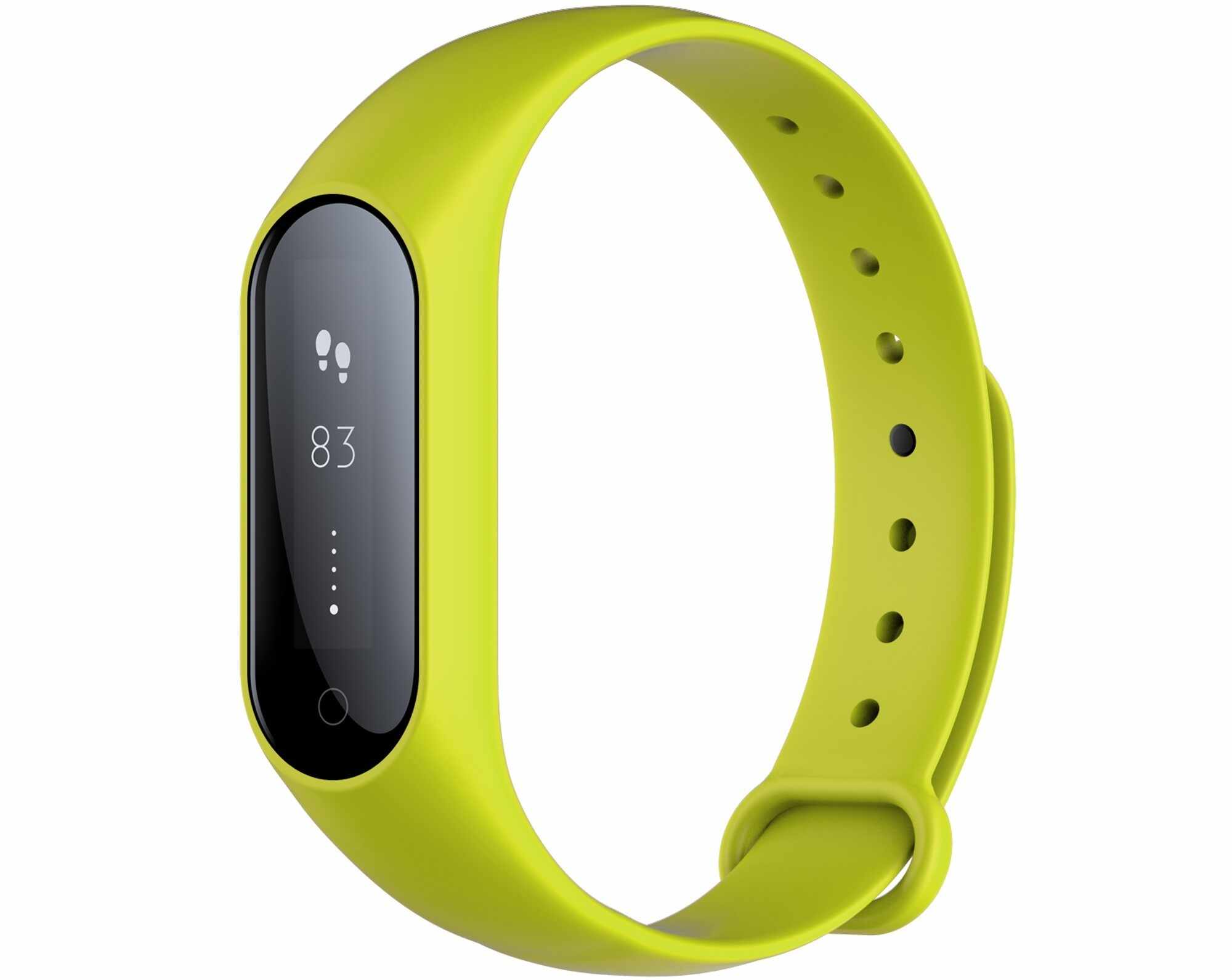 Bratara fitness iUni Y3, Bluetooth, display OLED, Notificari, Pedometru, Monitorizare Sedentarism, Puls, Oxigen sange, Green