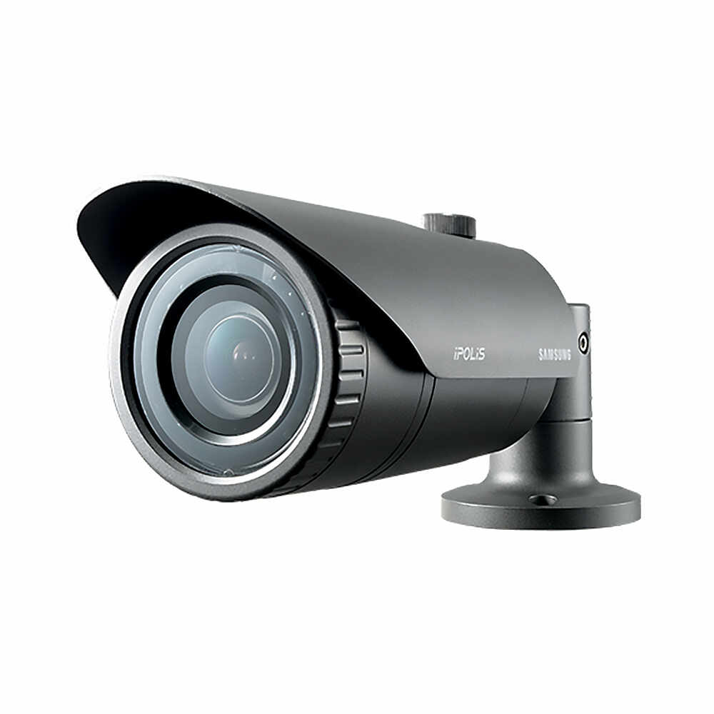 Camera supraveghere exterior IP Samsung SNO-L6083R, 2 MP, IR 20 m, 2.8 - 12 mm