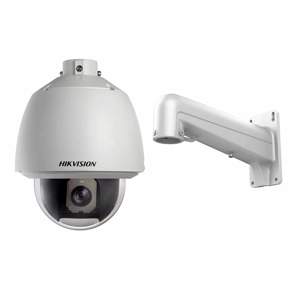 Camera supraveghere Speed Dome Hikvision TurboHD DS-2AE5230T-A, 2 MP, 4 - 120 mm, 18x + Suport