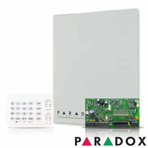 Centrala alarma antiefractie Paradox Spectra SP 7000+K10H 
