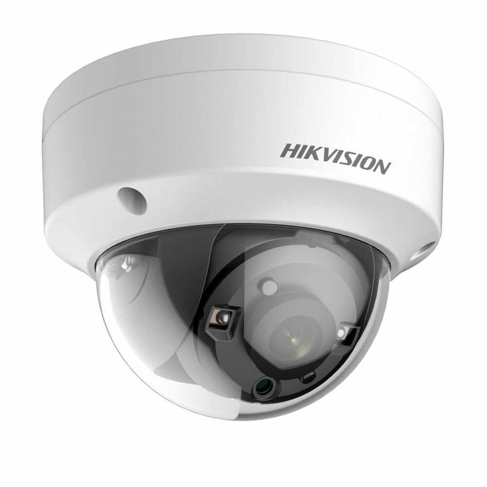 Camera supraveghere Dome Hikvision Ultra Low Light TurboHD DS-2CE56D8T-VPIT, 2 MP, IR 20 m, 3.6 mm