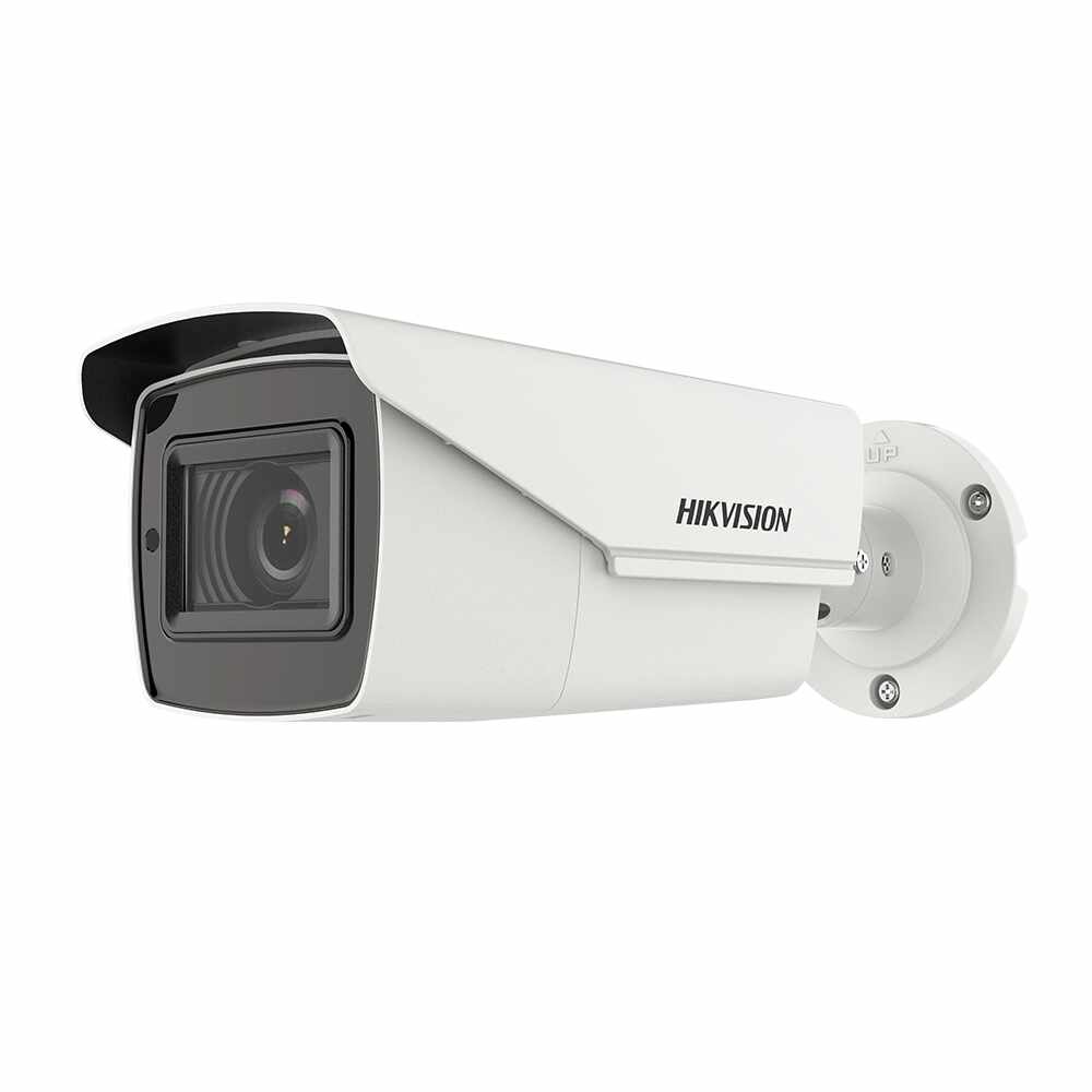 Camera supraveghere exterior Hikvision TurboHD DS-2CE16H0T-IT3ZF, 5 MP, IR 40 m, 2.7 - 13. 5 mm, motorizat