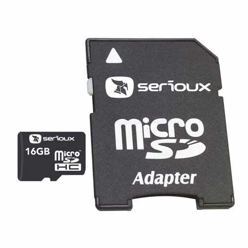 Card de memorie SERIOUX MICROSDHC SFTF16AC10, 16 GB 