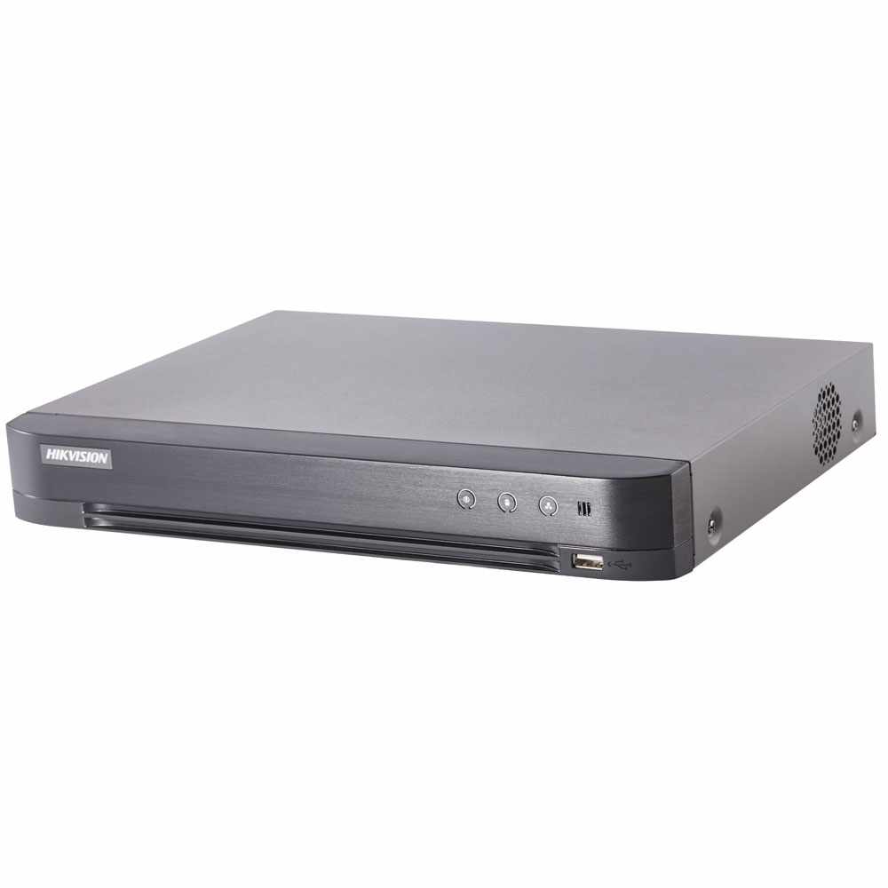 DVR HDTVI Turbo HD Hikvision PoC DS-7204HQHI-K1/P, 4 canale, 4 MP