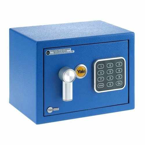 Mini seif rezidential YALE YSV/170/DB1/B, albastru, otel, 100000 combinatii