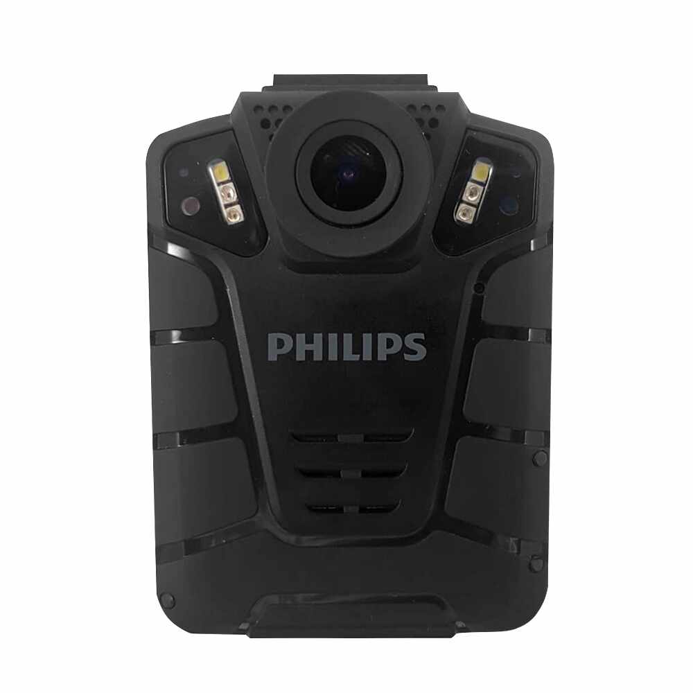 Body camera Full HD Philips VTR8110, memorie 64 GB, 32 MP