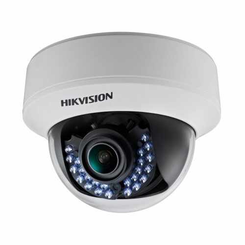 Camera supraveghere Dome Hikvision TurboHD DS-2CE56D1T-VFIR, 2 MP, IR 30 m, 2.8 - 12 mm