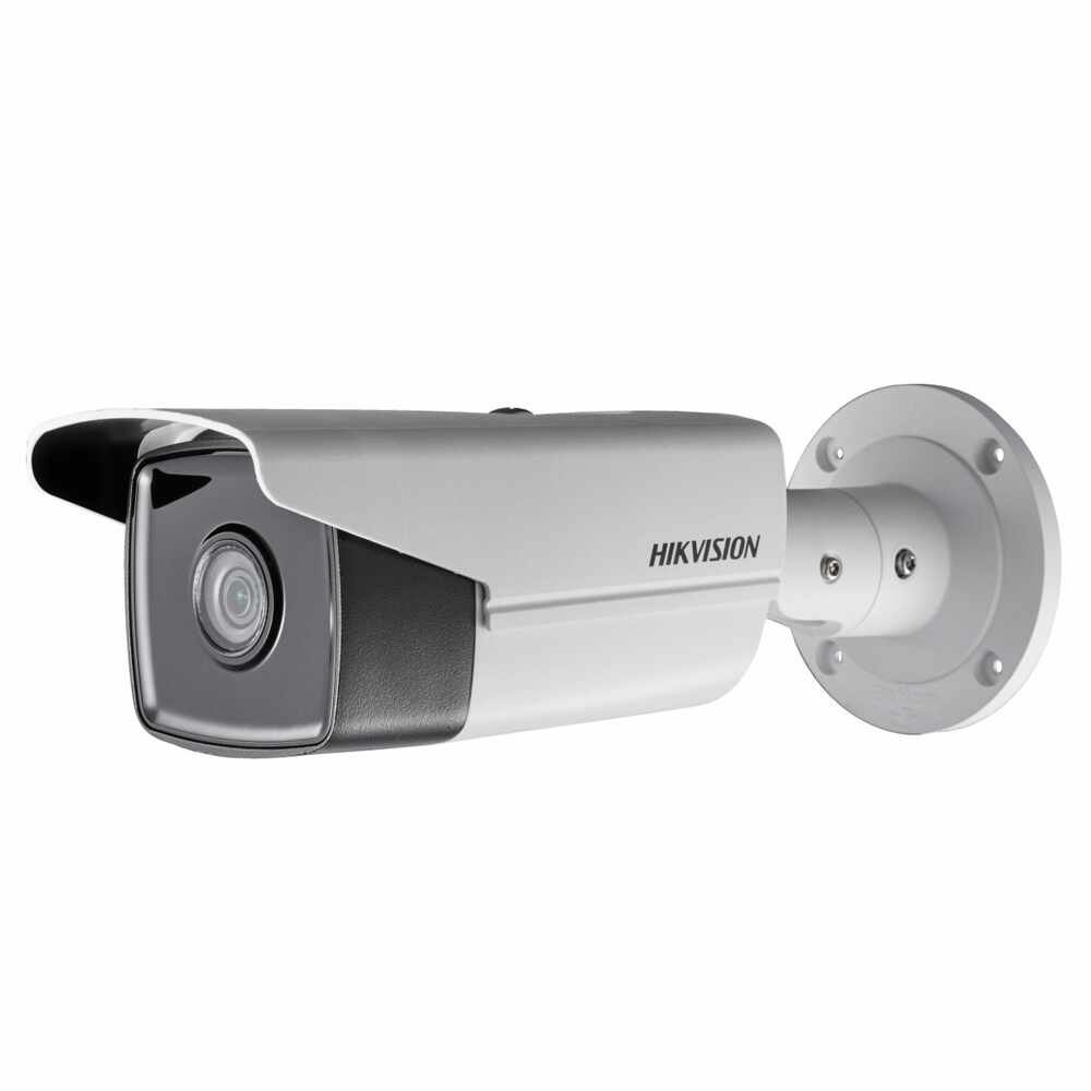 Camera supraveghere exterior IP Hikvision DS-2CD2T43G0-I8, 4 MP, IR 80 m, 2.8 mm
