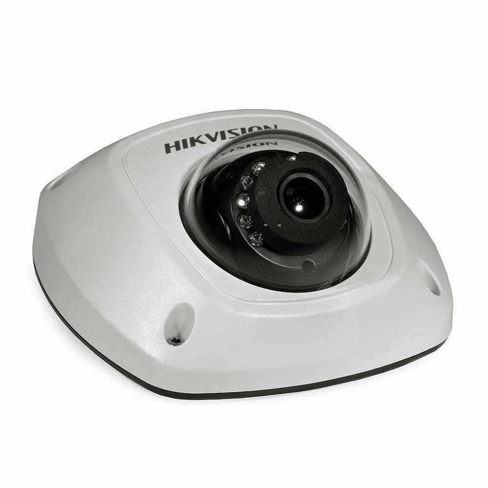 Camera supraveghere Mini Dome wireless IP Hikvision DS-2CD2543G0-IWS, 4 MP, IR 10 m, 2.8 mm, microfon, slot card