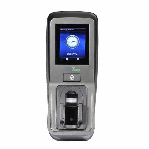 Cititor multi-biometric stand alone/controler cu pontaj ZKTeco FV350-ID, recunoastere vene, cititor de amprente, PIN