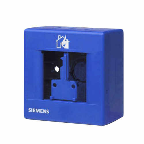 Carcasa buton de incendiu albastra Siemens FDMH291-B