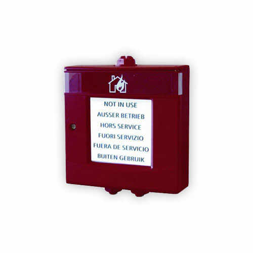 Carcasa buton de incendiu rosie Siemens FDMH292-R