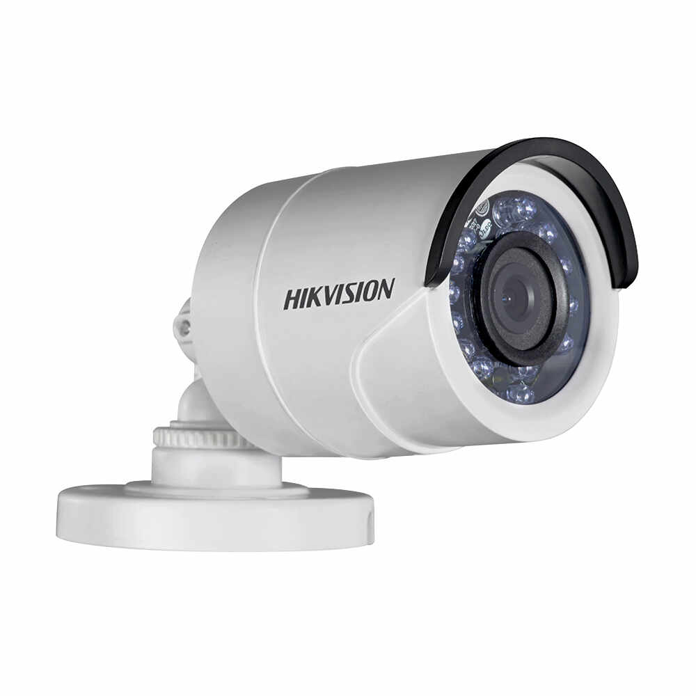 Camera de supraveghere exterior Hikvision Turbo HD DS-2CE16D0T-IRPE, 2 MP, IR 20 m, 2.8 mm
