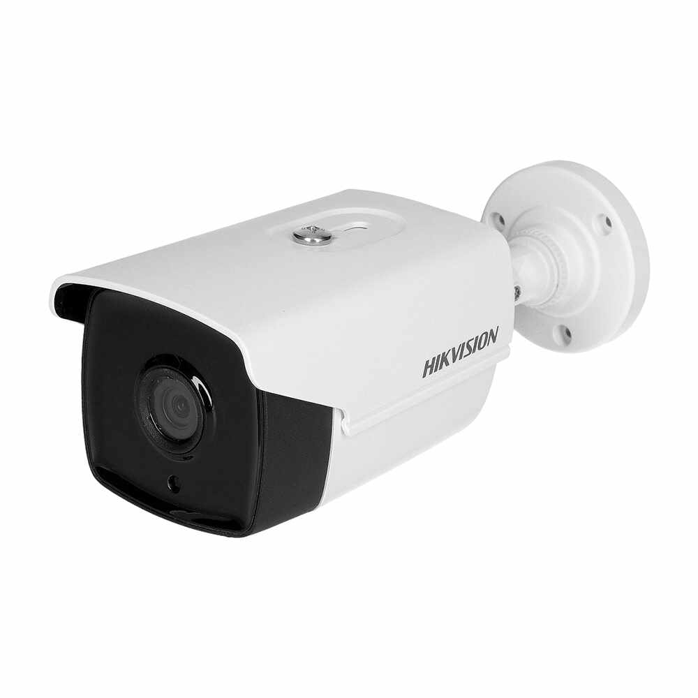 Camera supraveghere exterior Hikvision TurboHD 4.0 DS-2CE16H0T-IT3E, 5 MP, IR 40 m, 2.8 mm, PoC