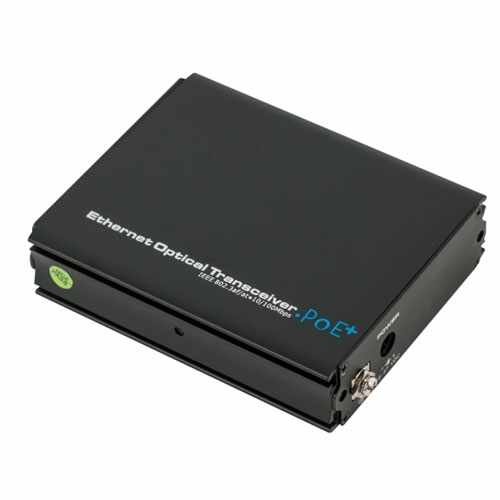 Media convertor UOF7301E-POE, 100 Mbps, 1 port SFP, 1 port PoE