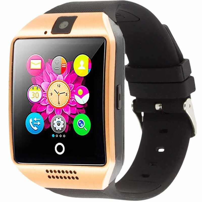 Smartwatch cu telefon iUni Q18, Camera, BT, 1,5 inch, Auriu