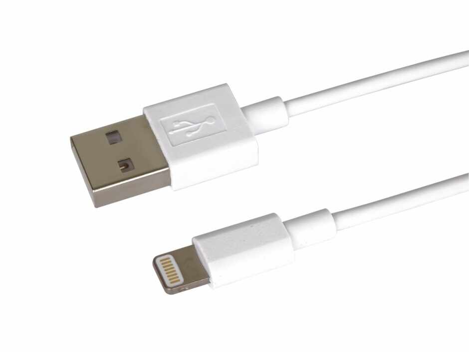 Cablu de date + incarcare USB la Lightning IPhone MFI 0.5m Alb, kipod30