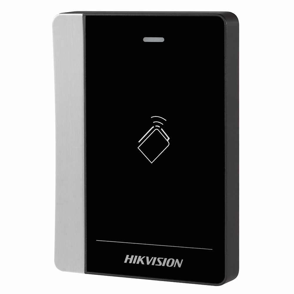 Cititor de proximitate RFID Hikvision DS-K1102AM, Mifare, 13.56 MHz, watch dog, interior/exterior