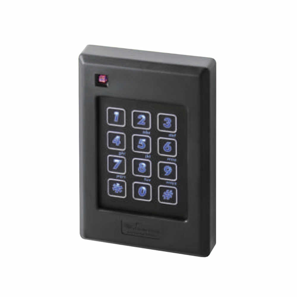 Cititor de proximitate RFID cu tastatura ZKTeco ACC-ER-KR502H, Wiegand, EM, 125 KHz, cod PIN, interior/exterior
