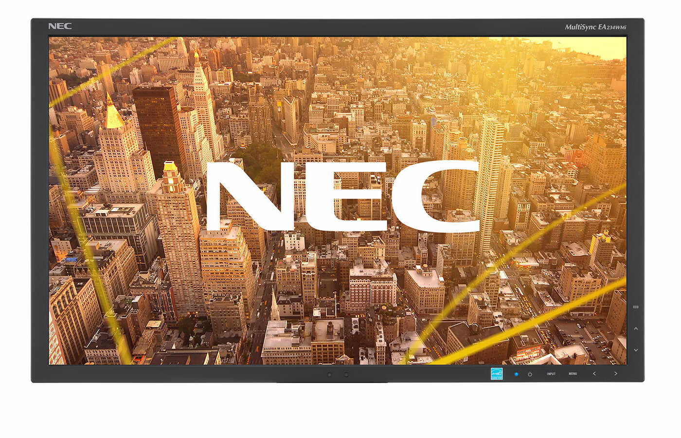 Monitor NEC MultiSync EA234WMi, 23 Inch IPS LED, 1920 x 1080, VGA, DVI, HDMI, Display Port, USB, Boxe Integrate, Fara Picior