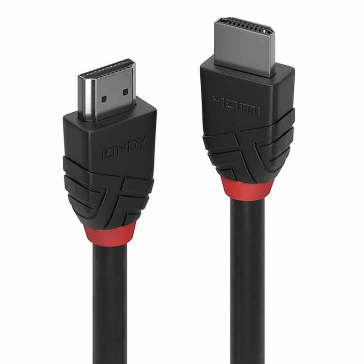 Cablu HDMI v2.0 4K60Hz Black Line T-T 3m, Lindy L36473