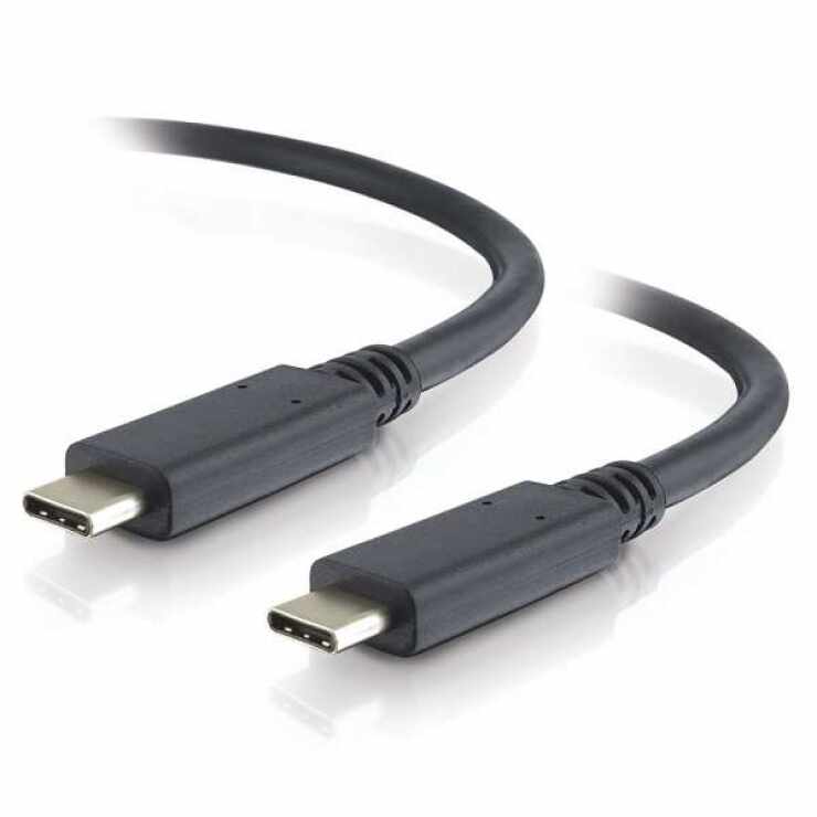 Cablu USB 3.2-C Gen 2x2 (20Gbit/s) 5A/100W T-T 2m Negru, KU31CH2BK