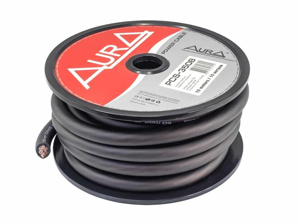 Cablu alimentare AURA PCS 350B, Metru Liniar / Rola 10m, 50mm2 (1 / 0AWG)