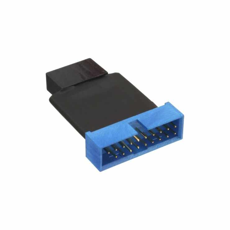 Adaptor pin header USB 2.0 la pin header 19 pini 3.0 M-T, InLine 33449K