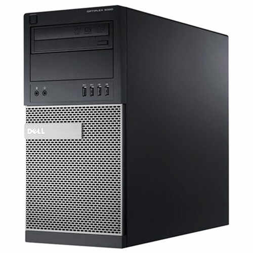 PC Second Hand Dell OptiPlex 790 Tower, Intel Core i3-2100 3.10GHz, 8GB DDR3, 120GB SSD, DVD-RW