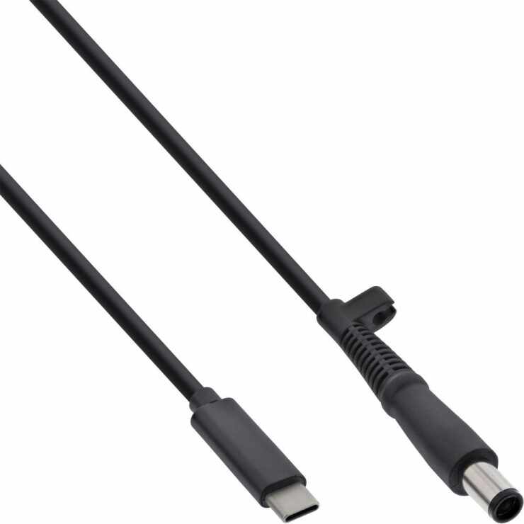 Cablu de alimentare USB Type-C la DC 7.4/5.0/0.6mm HP 3.25A 2m, Inline IL26673
