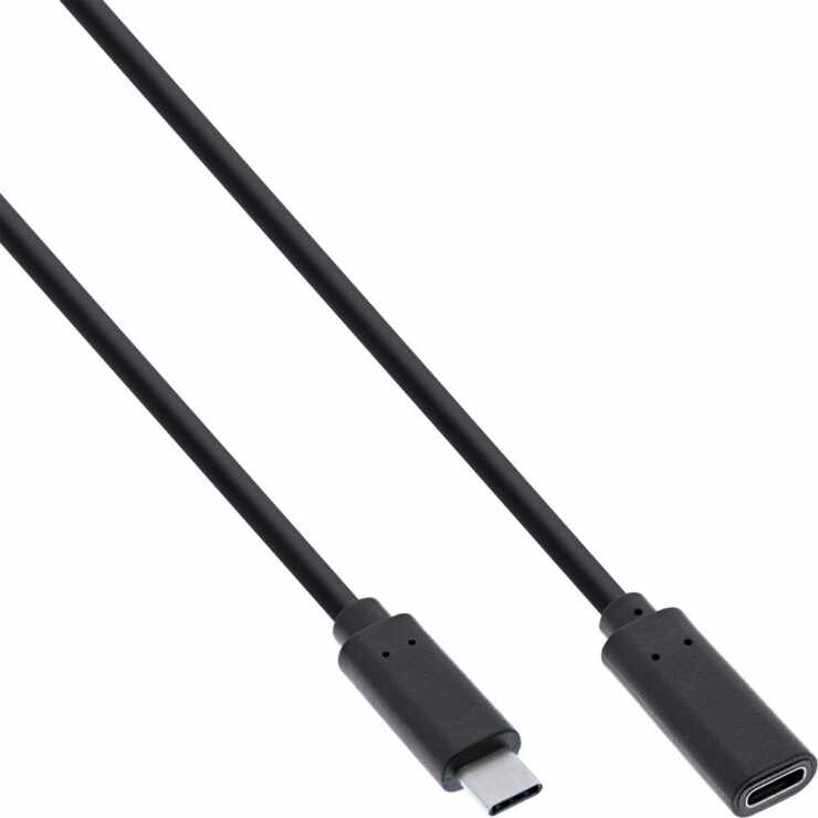 Cablu prelungitor USB 3.2 type C T-M 3A 1.5m, Inline IL35774