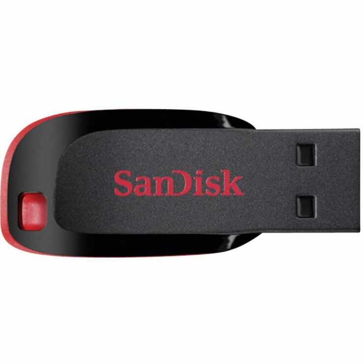 Stick USB 2.0 128GB SanDisk Cruzer Blade, SDCZ50-128G-B35