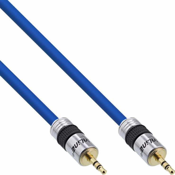 Cablu audio Premium jack stereo 3.5mm T-T 20m, InLine IL99957P