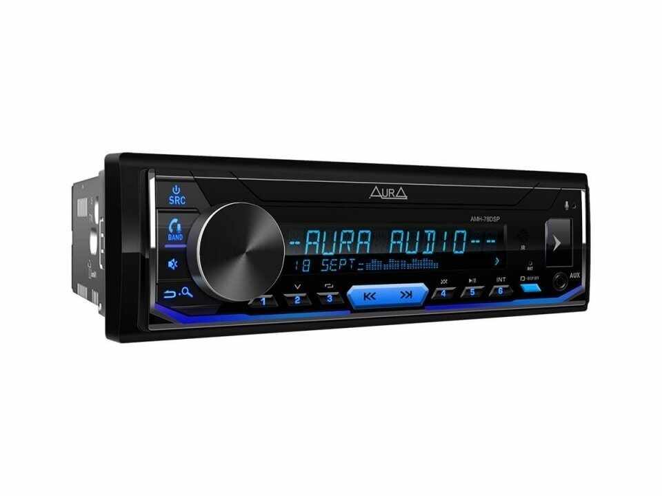 RESIGILAT - Player auto Aura AMH 78DSP, 1 DIN, 4x51W