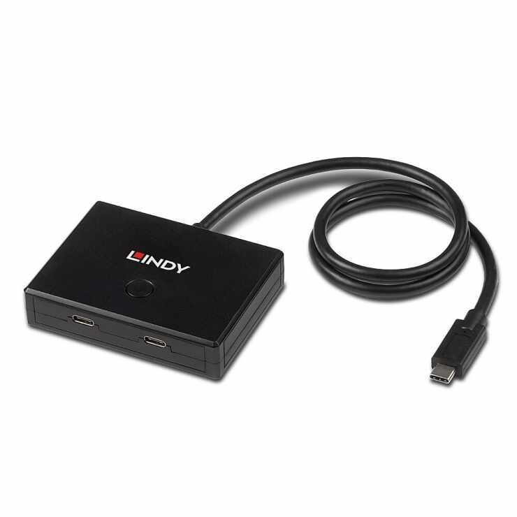 Switch bidirectional USB 3.2 Gen1-C 2 porturi, Lindy L43329