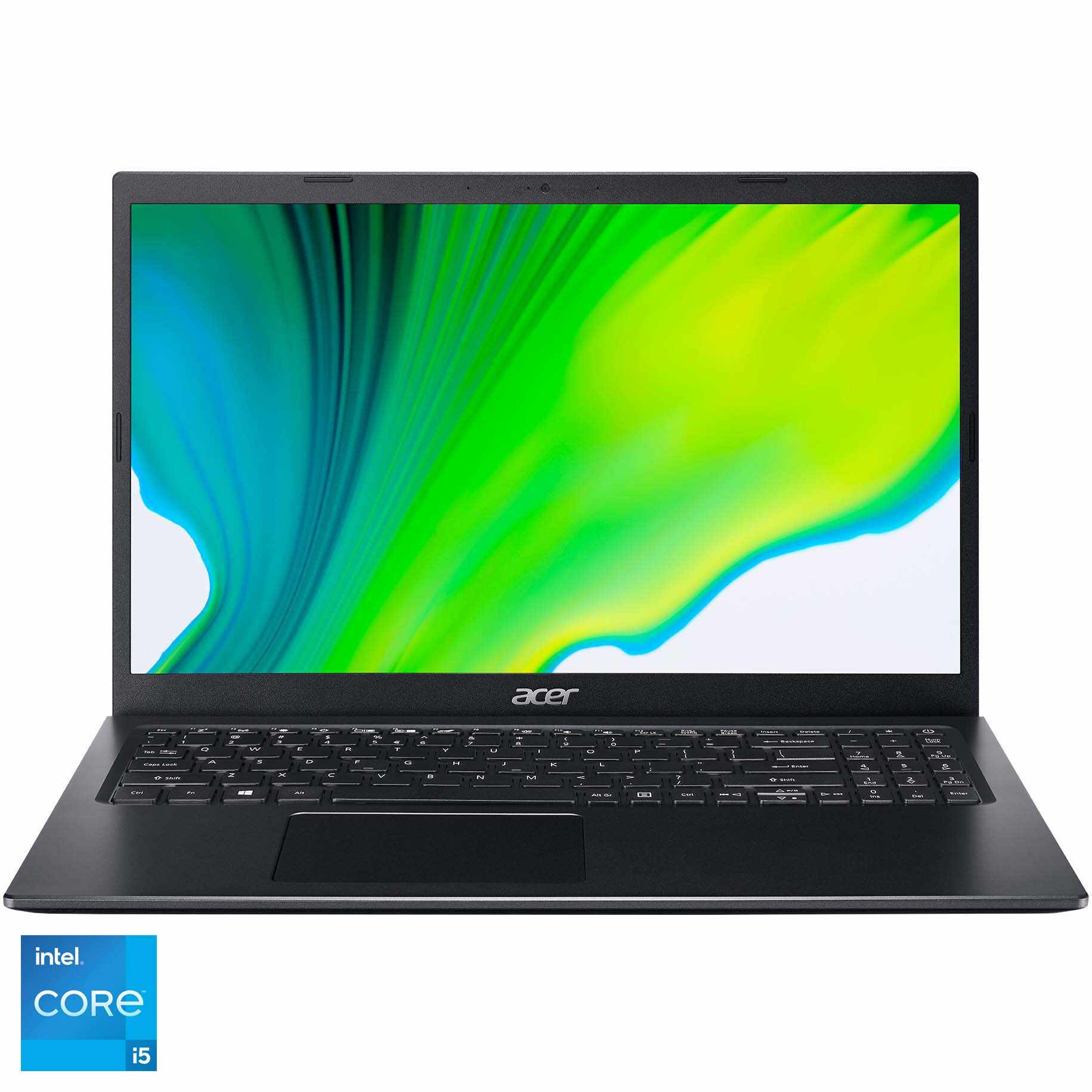 Laptop Acer Aspire 5 A515-56 cu procesor Intel® Core™ i5-1135G7 pana la 4.20 GHz, 15.6