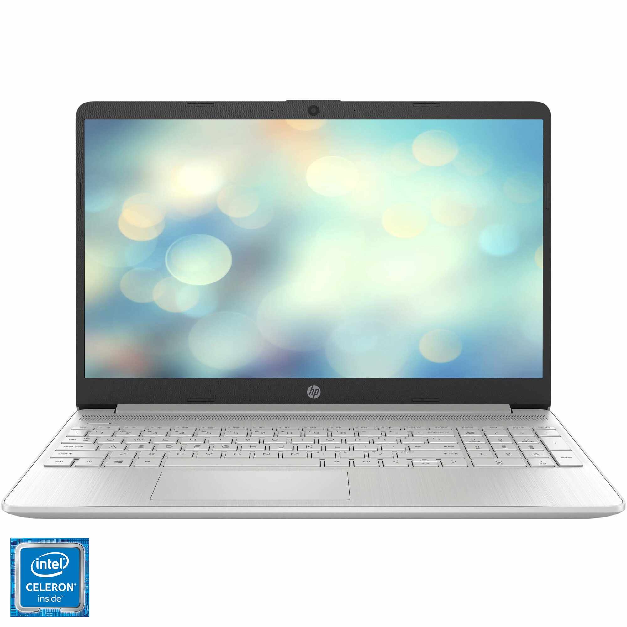 Laptop HP 15s-fq3019nq cu procesor Intel® Celeron® N4500, 15.6