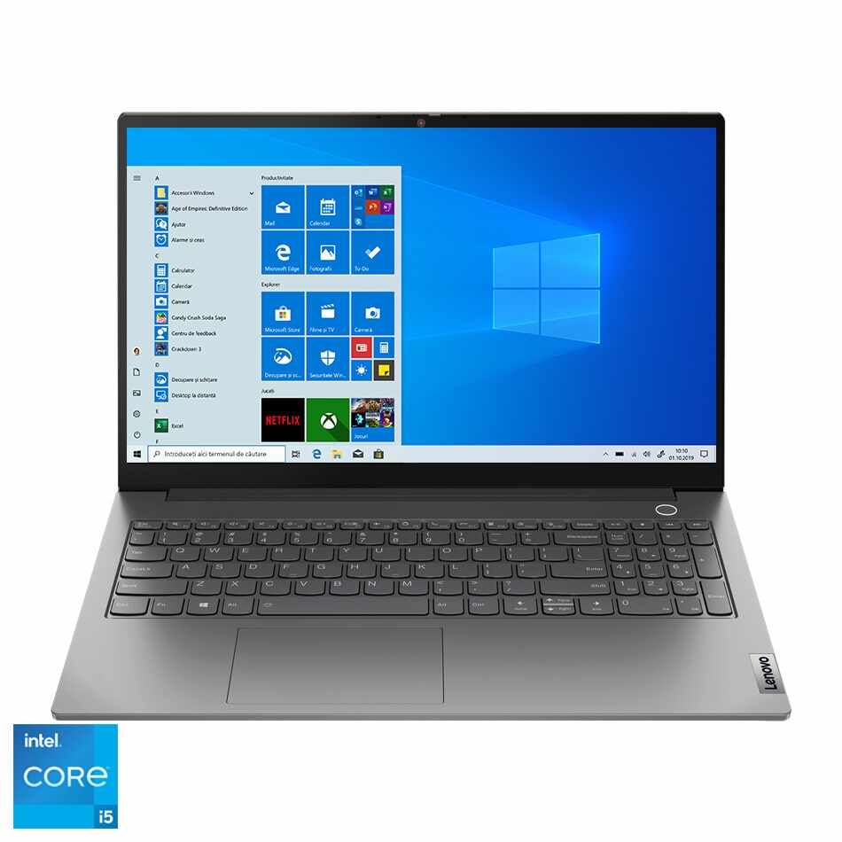 Laptop Lenovo ThinkBook 15 G2 cu procesor Intel® Core™ i5-1135G7 pana la 4.20 GHz pana la 4.20 GHz, 15.6