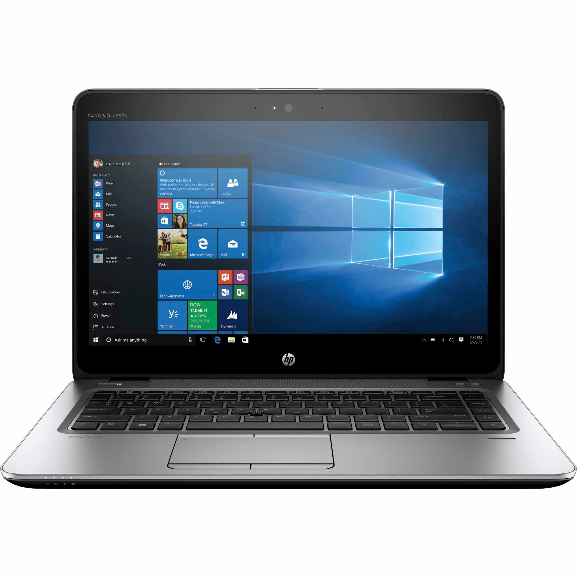 Laptop Second Hand HP EliteBook 840 G3, Intel Core i5-6300U 2.40GHz, 8GB DDR4, 240GB SSD, 14 Inch Full HD TouchScreen, Webcam