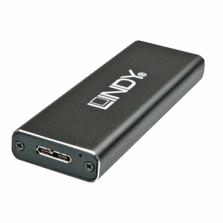 Rack extern pentru SSD M.2 la USB 3.1-C, Lindy L43187
