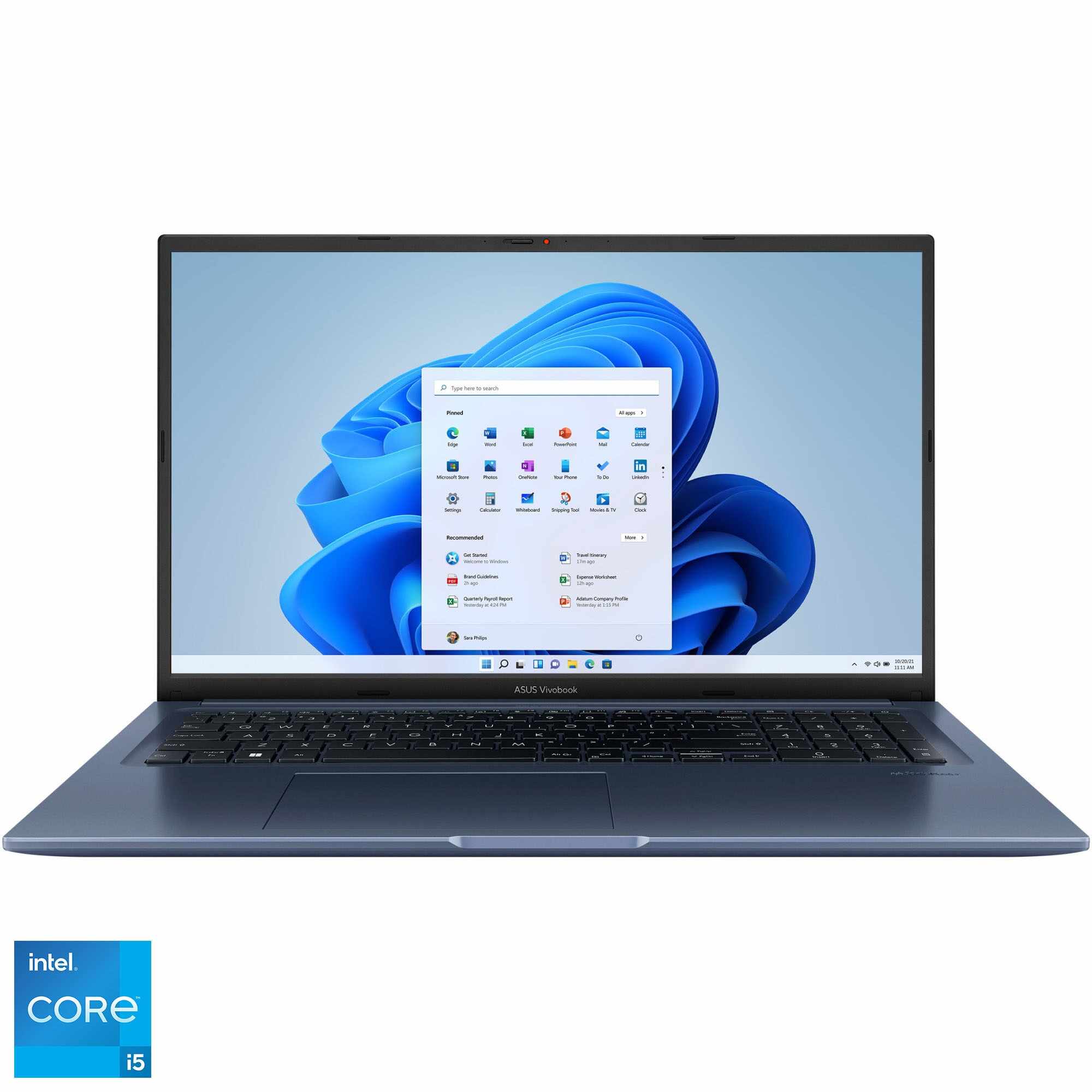 Laptop ASUS Vivobook K1703ZA cu procesor Intel® Core™ i5-12500H pana 4.50 GHz, 17.3