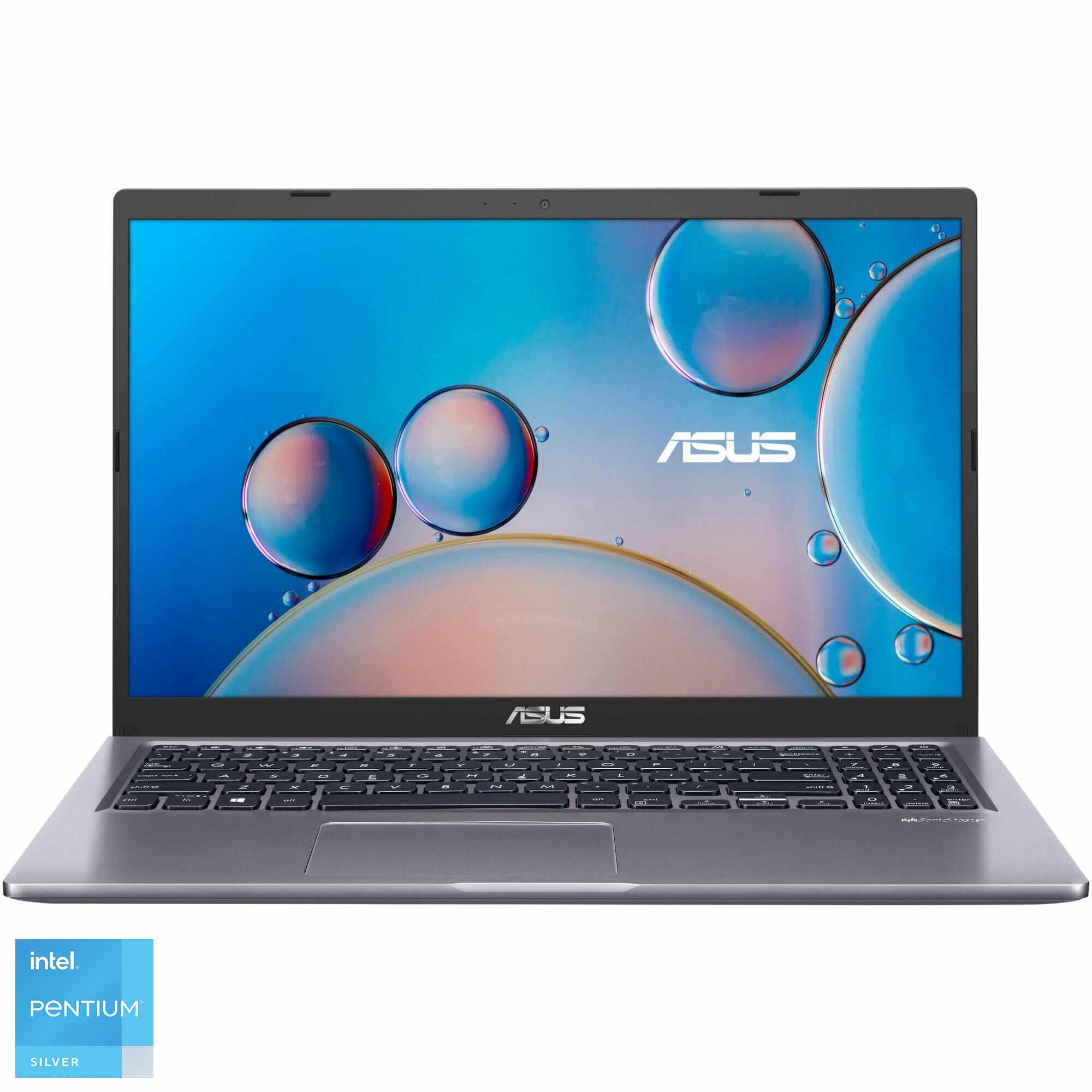 Laptop ASUS X515KA cu procesor Intel® Pentium® Silver N6000, 15.6