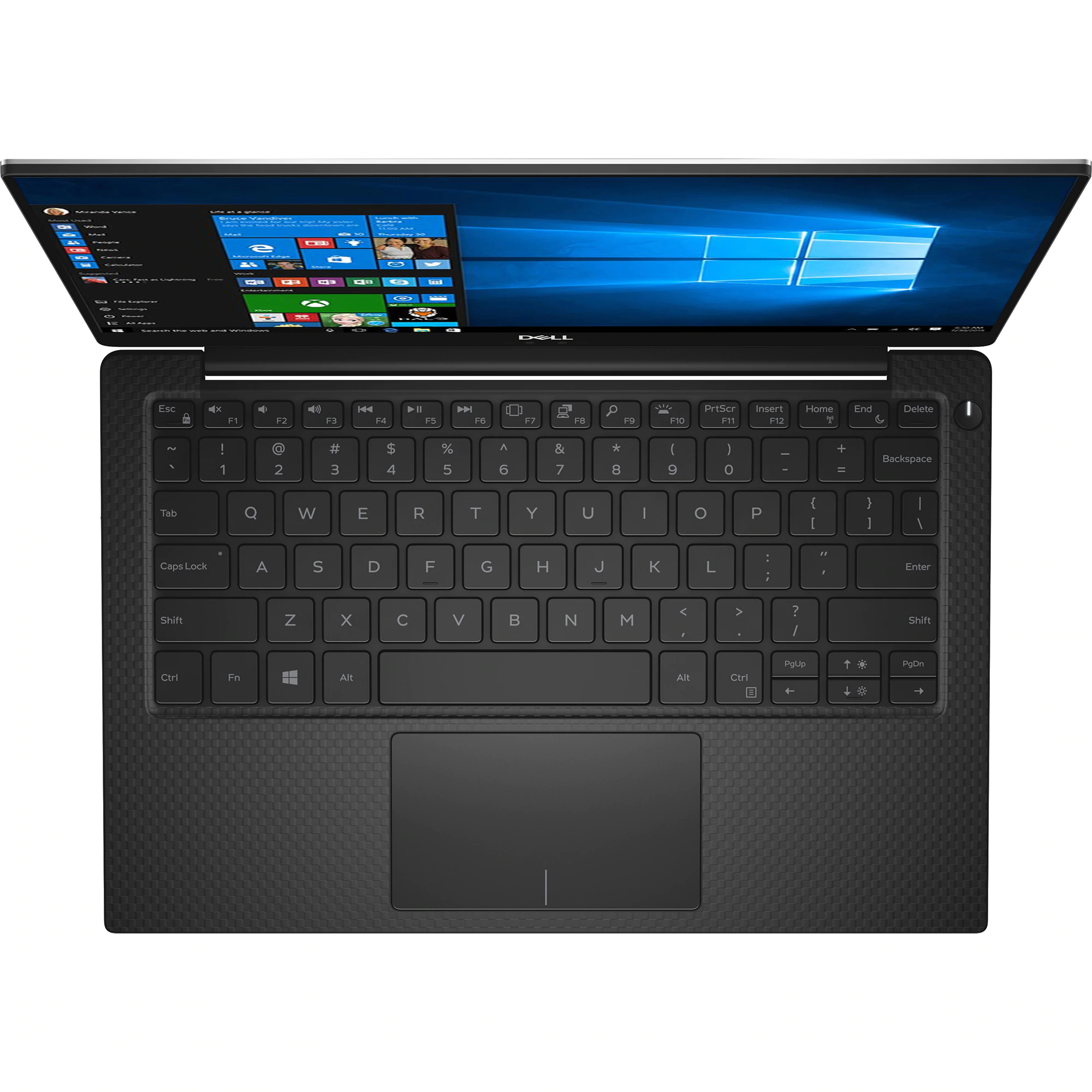 Laptop DELL, XPS 13 9370, Intel Core i5-8250U, 1.60 GHz, HDD: 256 GB, RAM: 8 GB, video: Intel HD Graphics 620, webcam