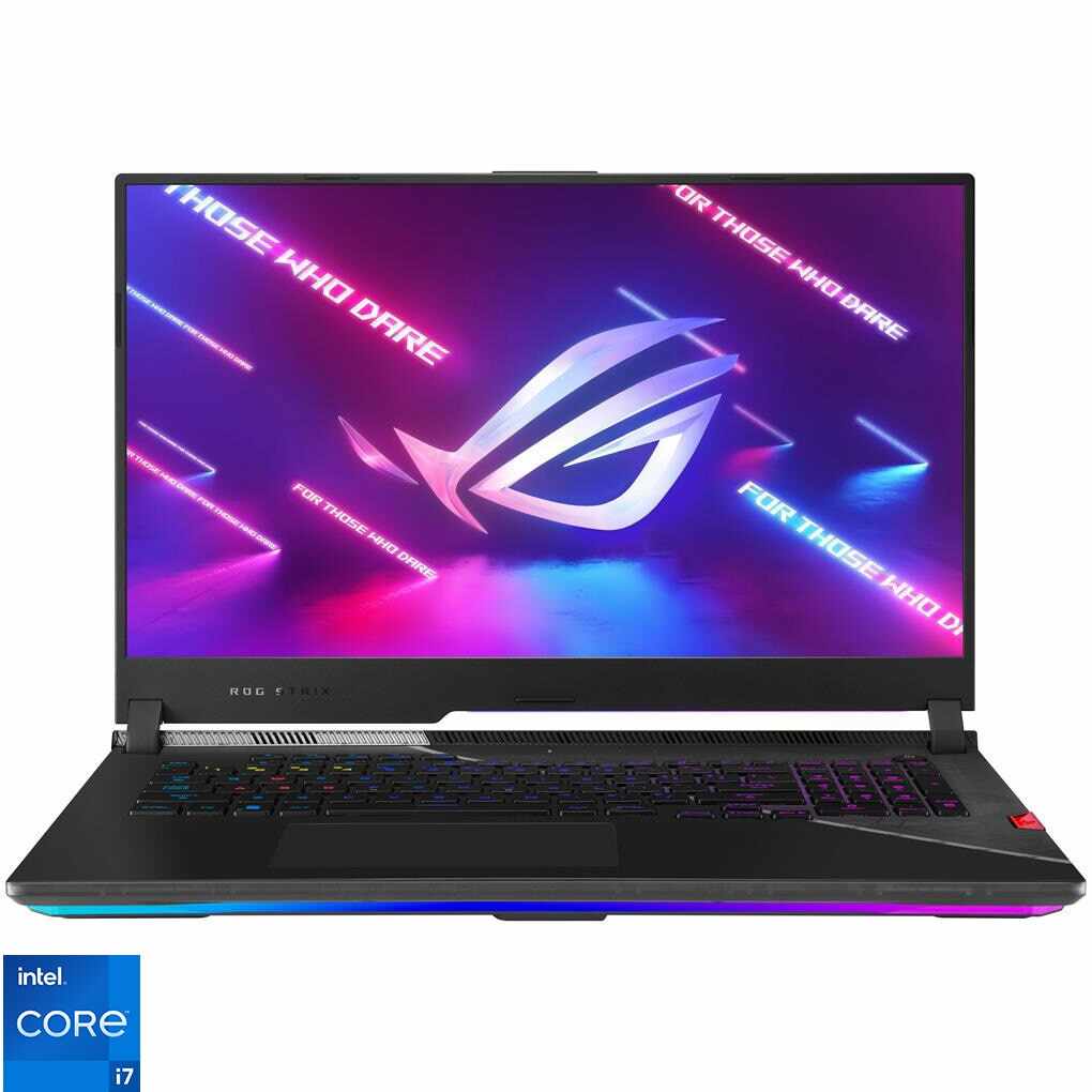 Laptop Gaming ASUS ROG Strix SCAR 17 G733ZM cu procesor Intel® Core™ i7-12700H, 17.3